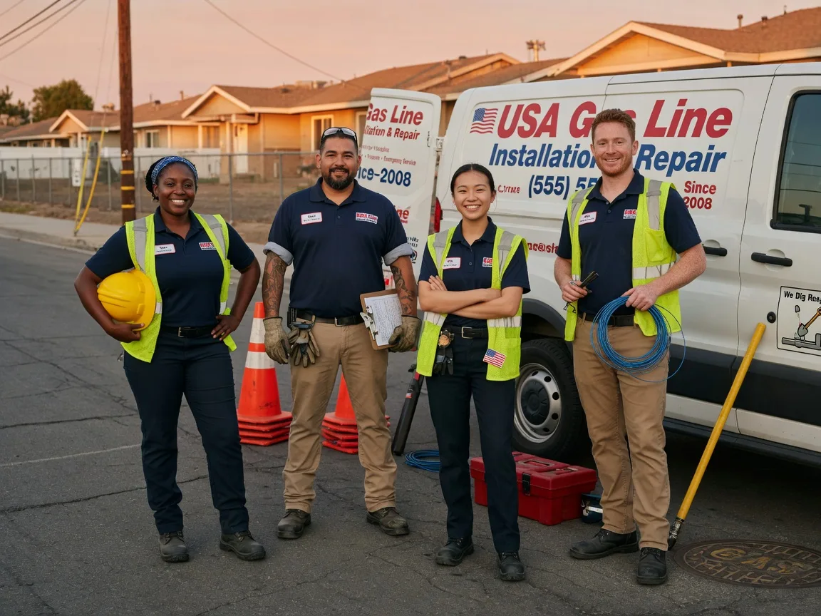 Gas Line Installation company in Saucier, MS